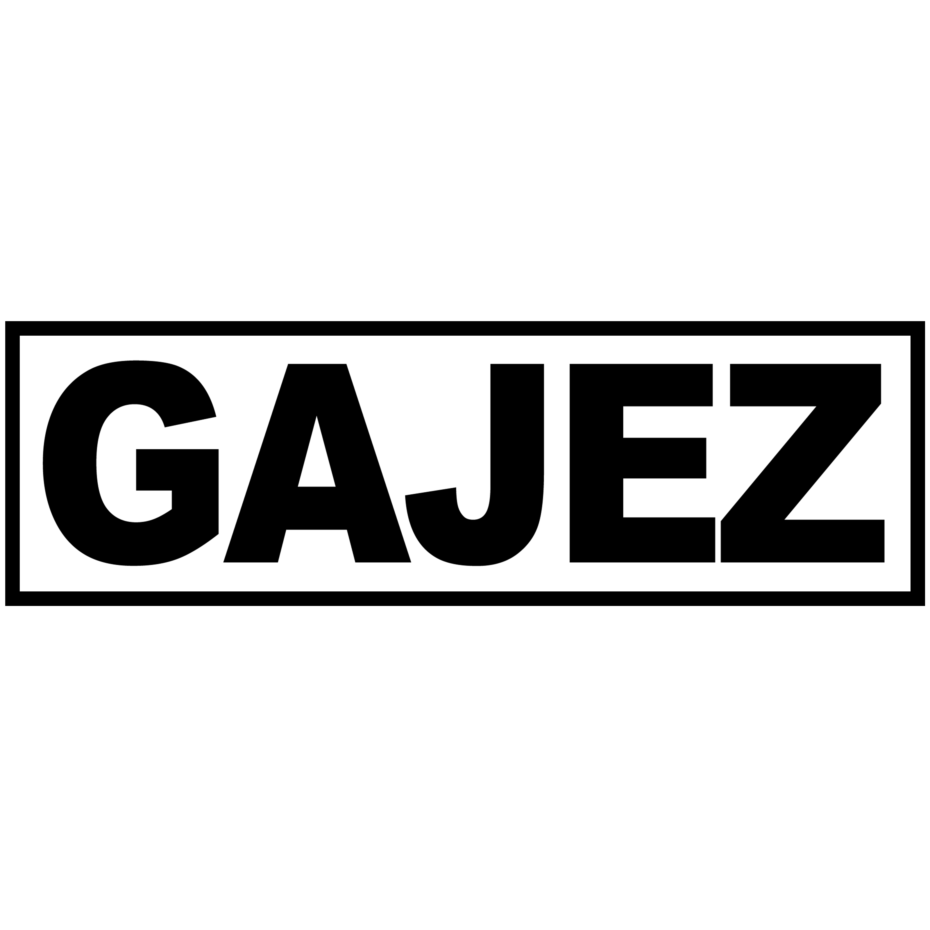 GAJEZ logo Black